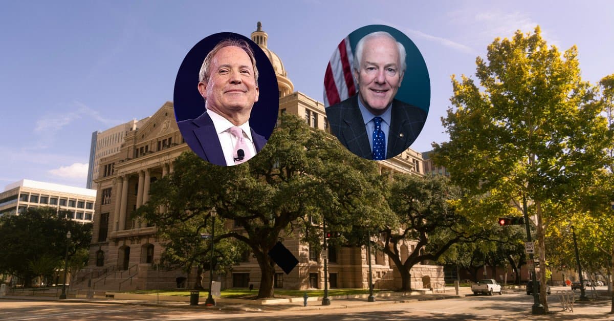 Texas Senate GOP Runoff Heads Into Final Stretch With Paxton Up Eight on Cornyn