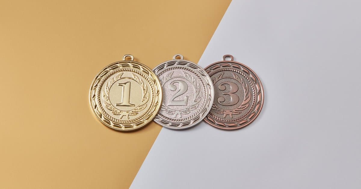 An Olympic Gold Medal Holds Just 6 Grams of Gold